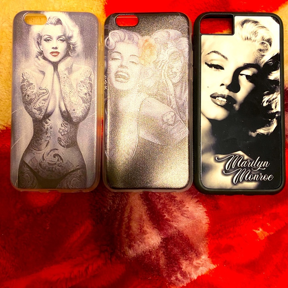 Marylyn monroe iPhone 6 rubber cases